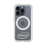スリムプロテクションプレミアムケース with MagSafe［ LATENCY - Circle logo - Gray ］