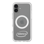スリムプロテクションプレミアムケース with MagSafe［ LATENCY - Circle logo - Gray ］