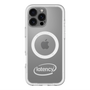 スリムプロテクションプレミアムケース with MagSafe［ LATENCY - Circle logo - Gray ］