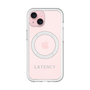 スリムプロテクションプレミアムケース with MagSafe［ LATENCY - Logotype - Gray ］