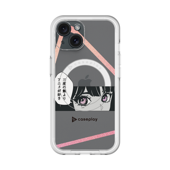スリムプロテクションプレミアムケース with MagSafe［ YOUR CASE YOUR PLAY - オリジナル - アニメ/漫画好き ］