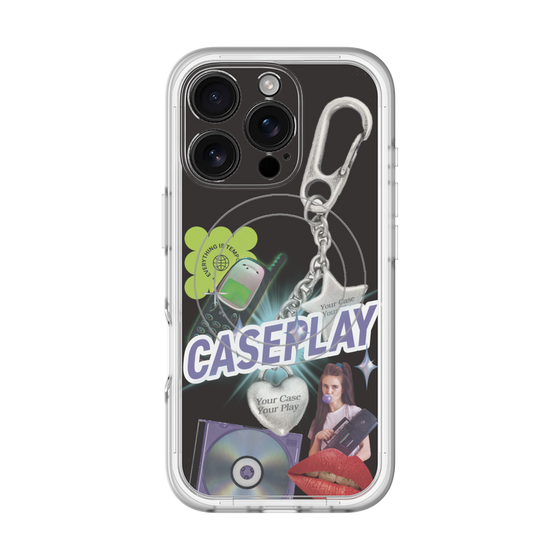 スリムプロテクションプレミアムケース with MagSafe［ YOUR CASE YOUR PLAY - オリジナル - 音楽好き ］