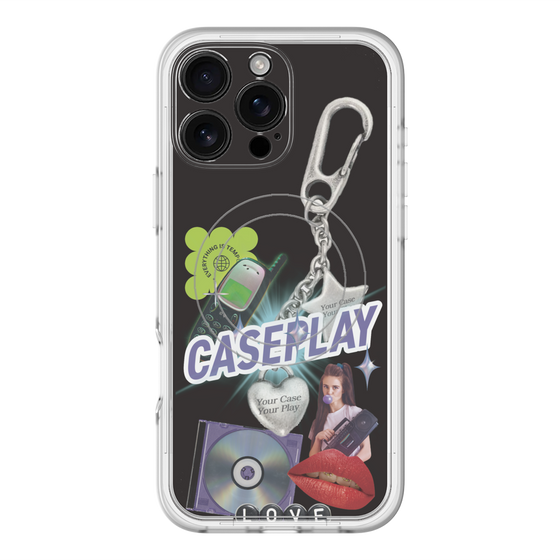 スリムプロテクションプレミアムケース with MagSafe［ YOUR CASE YOUR PLAY - オリジナル - 音楽好き ］
