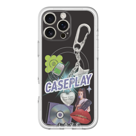 スリムプロテクションプレミアムケース with MagSafe［ YOUR CASE YOUR PLAY - オリジナル - 音楽好き ］