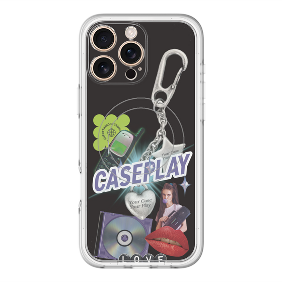 スリムプロテクションプレミアムケース with MagSafe［ YOUR CASE YOUR PLAY - オリジナル - 音楽好き ］