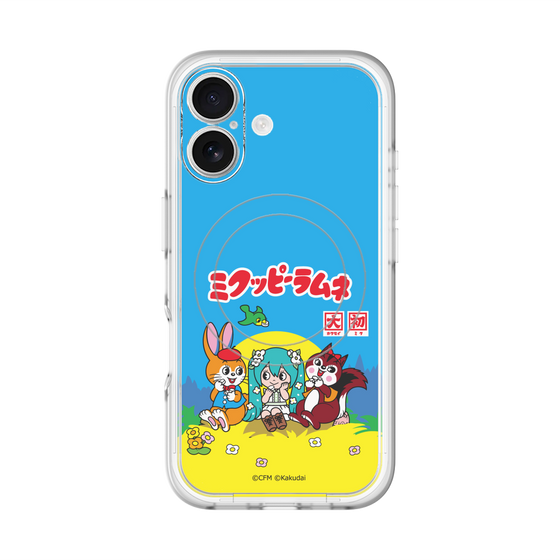 スリムプロテクションプレミアムケース with MagSafe［ 初音ミク×クッピーラムネ - パッケージ ］