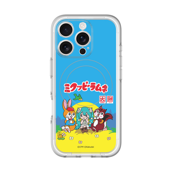 スリムプロテクションプレミアムケース with MagSafe［ 初音ミク×クッピーラムネ - パッケージ ］