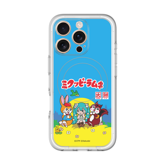 スリムプロテクションプレミアムケース with MagSafe［ 初音ミク×クッピーラムネ - パッケージ ］