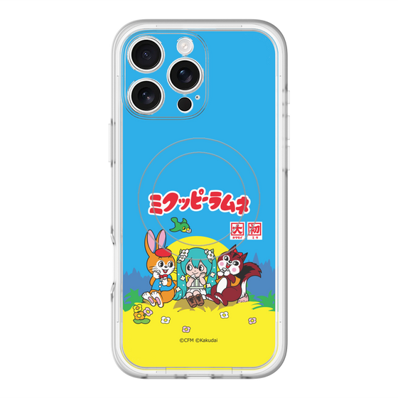 スリムプロテクションプレミアムケース with MagSafe［ 初音ミク×クッピーラムネ - パッケージ ］