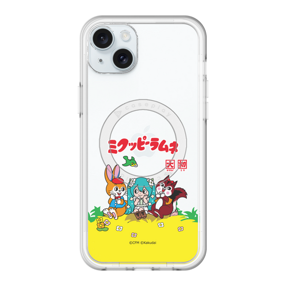 スリムプロテクションプレミアムケース with MagSafe［ 初音ミク×クッピーラムネ - パッケージ - クリア ］