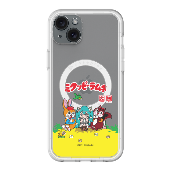 スリムプロテクションプレミアムケース with MagSafe［ 初音ミク×クッピーラムネ - パッケージ - クリア ］