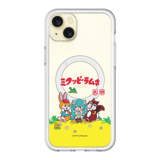 スリムプロテクションプレミアムケース with MagSafe［ 初音ミク×クッピーラムネ - パッケージ - クリア ］