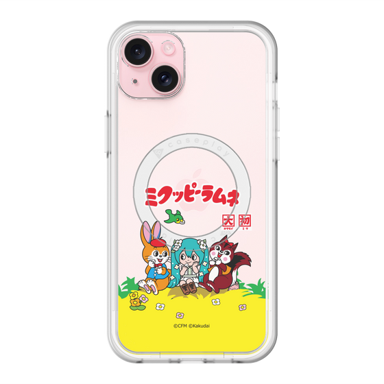 スリムプロテクションプレミアムケース with MagSafe［ 初音ミク×クッピーラムネ - パッケージ - クリア ］
