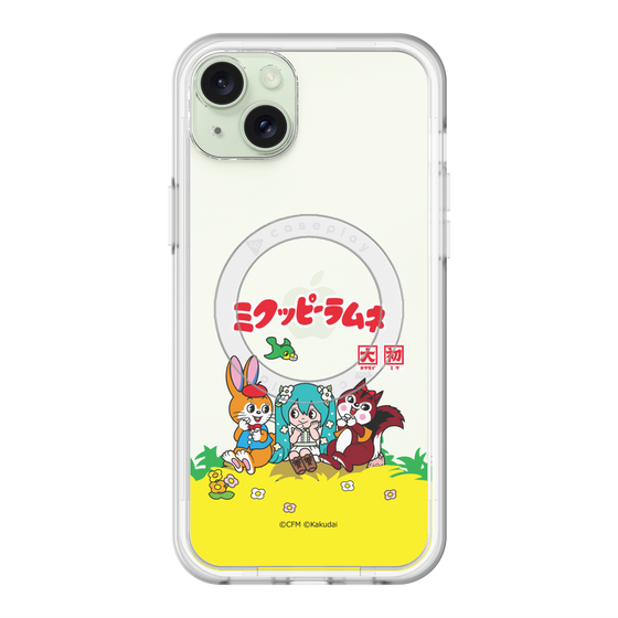 スリムプロテクションプレミアムケース with MagSafe［ 初音ミク×クッピーラムネ - パッケージ - クリア ］