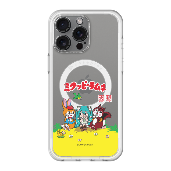スリムプロテクションプレミアムケース with MagSafe［ 初音ミク×クッピーラムネ - パッケージ - クリア ］