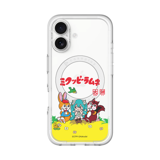 スリムプロテクションプレミアムケース with MagSafe［ 初音ミク×クッピーラムネ - パッケージ - クリア ］