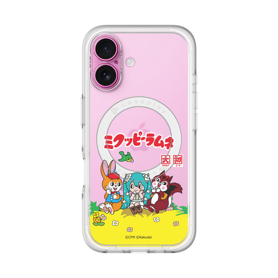スリムプロテクションプレミアムケース with MagSafe［ 初音ミク×クッピーラムネ - パッケージ - クリア ］