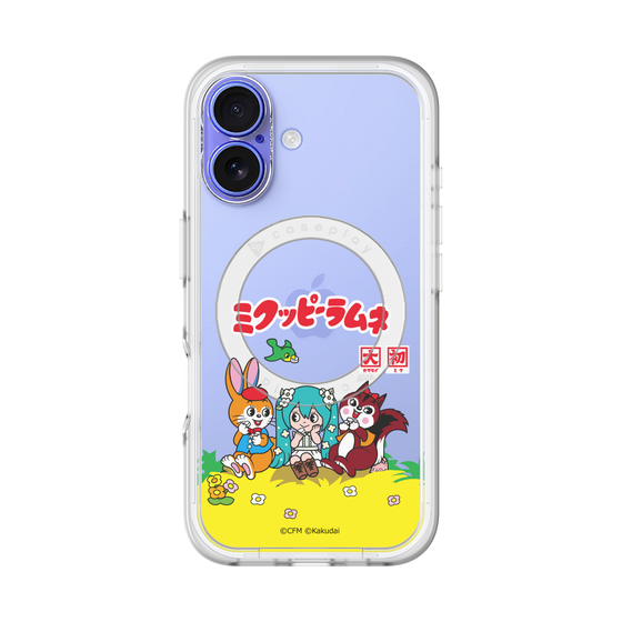 スリムプロテクションプレミアムケース with MagSafe［ 初音ミク×クッピーラムネ - パッケージ - クリア ］