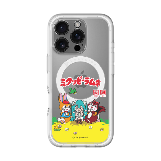 スリムプロテクションプレミアムケース with MagSafe［ 初音ミク×クッピーラムネ - パッケージ - クリア ］
