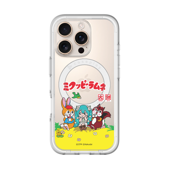 スリムプロテクションプレミアムケース with MagSafe［ 初音ミク×クッピーラムネ - パッケージ - クリア ］