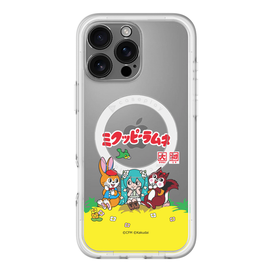 スリムプロテクションプレミアムケース with MagSafe［ 初音ミク×クッピーラムネ - パッケージ - クリア ］