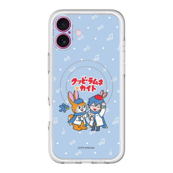 スリムプロテクションプレミアムケース with MagSafe［ 初音ミク×クッピーラムネ - KAITO×クッピー - デフォルメイラスト ］