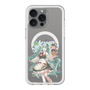 スリムプロテクションプレミアムケース with MagSafe［ 初音ミク×クッピーラムネ - 初音ミク×クッピー - 等身イラスト1 ］