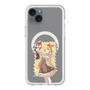 スリムプロテクションプレミアムケース with MagSafe［ 初音ミク×クッピーラムネ - 鏡音リン×ラム - 等身イラスト1 ］