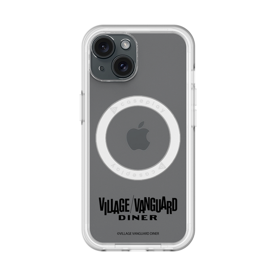 スリムプロテクションプレミアムケース with MagSafe［ ヴィレッジヴァンガードダイナー - ロゴ ］
