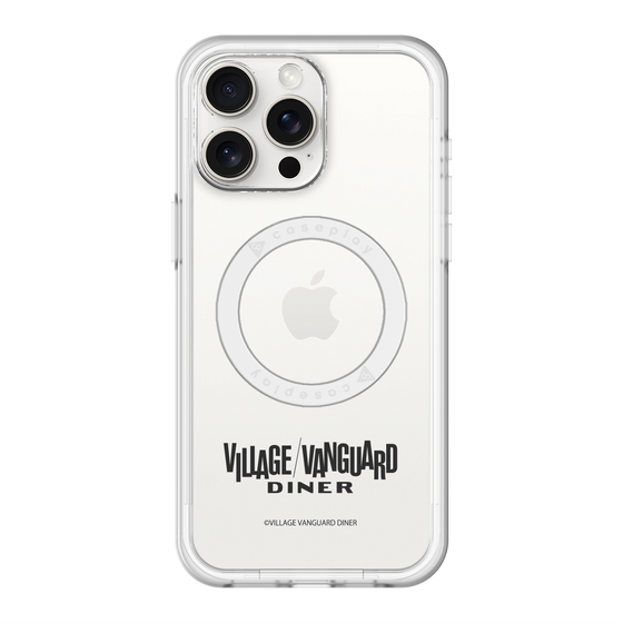 スリムプロテクションプレミアムケース with MagSafe［ ヴィレッジヴァンガードダイナー - ロゴ ］