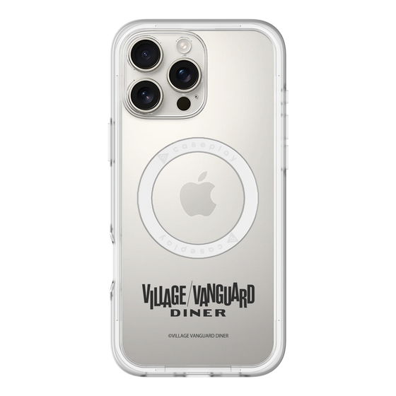 スリムプロテクションプレミアムケース with MagSafe［ ヴィレッジヴァンガードダイナー - ロゴ ］