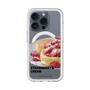 スリムプロテクションプレミアムケース with MagSafe［ ヴィレッジヴァンガードダイナー - ストロベリー＆クリームパンケーキ ］