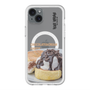 スリムプロテクションプレミアムケース with MagSafe［ ヴィレッジヴァンガードダイナー - チョコレート&クリームチーズパンケーキ ］