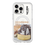 スリムプロテクションプレミアムケース with MagSafe［ ヴィレッジヴァンガードダイナー - チョコレート&クリームチーズパンケーキ ］