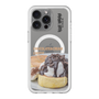 スリムプロテクションプレミアムケース with MagSafe［ ヴィレッジヴァンガードダイナー - チョコレート&クリームチーズパンケーキ ］