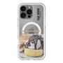 スリムプロテクションプレミアムケース with MagSafe［ ヴィレッジヴァンガードダイナー - チョコレート&クリームチーズパンケーキ ］