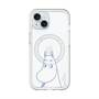 スリムプロテクションプレミアムケース with MagSafe［ MOOMIN - Familiar face ］