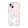 スリムプロテクションプレミアムケース with MagSafe［ MOOMIN - Familiar face ］