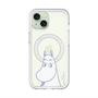 スリムプロテクションプレミアムケース with MagSafe［ MOOMIN - Familiar face ］