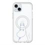 スリムプロテクションプレミアムケース with MagSafe［ MOOMIN - Familiar face ］