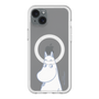 スリムプロテクションプレミアムケース with MagSafe［ MOOMIN - Familiar face ］