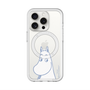 スリムプロテクションプレミアムケース with MagSafe［ MOOMIN - Familiar face ］