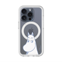スリムプロテクションプレミアムケース with MagSafe［ MOOMIN - Familiar face ］