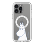 スリムプロテクションプレミアムケース with MagSafe［ MOOMIN - Familiar face ］