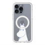 スリムプロテクションプレミアムケース with MagSafe［ MOOMIN - Familiar face ］