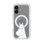 スリムプロテクションプレミアムケース with MagSafe［ MOOMIN - Familiar face ］