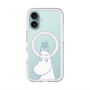 スリムプロテクションプレミアムケース with MagSafe［ MOOMIN - Familiar face ］