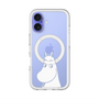 スリムプロテクションプレミアムケース with MagSafe［ MOOMIN - Familiar face ］