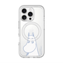 スリムプロテクションプレミアムケース with MagSafe［ MOOMIN - Familiar face ］