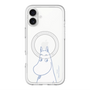 スリムプロテクションプレミアムケース with MagSafe［ MOOMIN - Familiar face ］